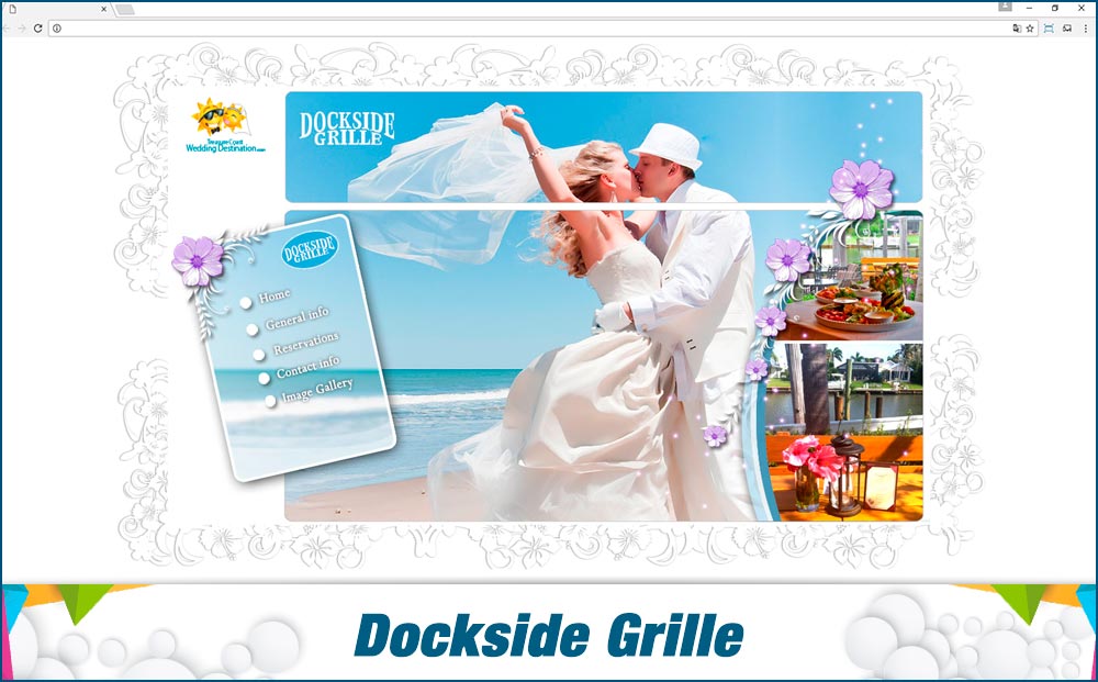 Promotionail Mini Site Dockside-Grille