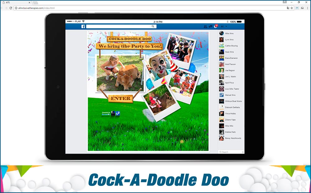 Social Media Site Cock-A-Doodle-Doo