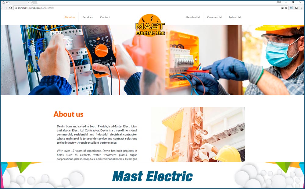 Mast Electric – web